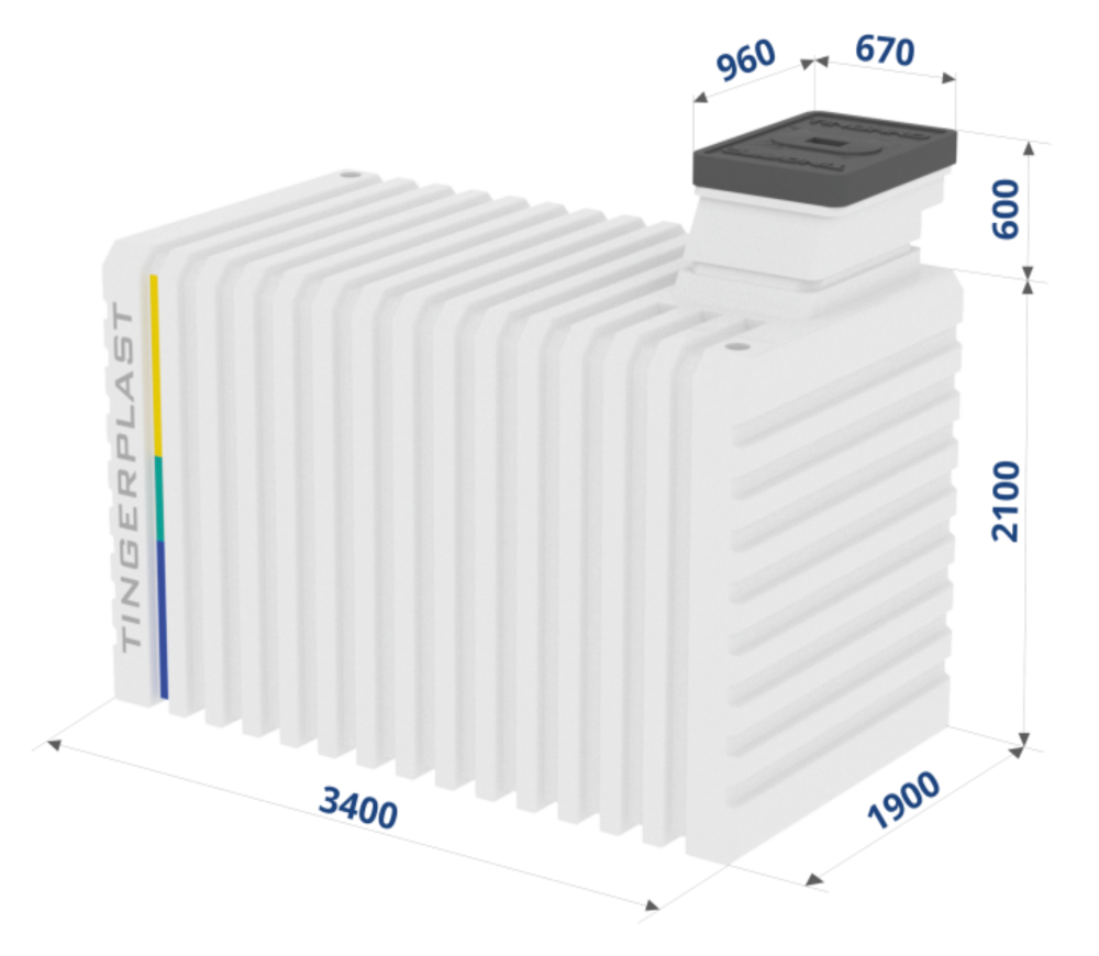Погреб пластиковый Tingard Optimum XXL
