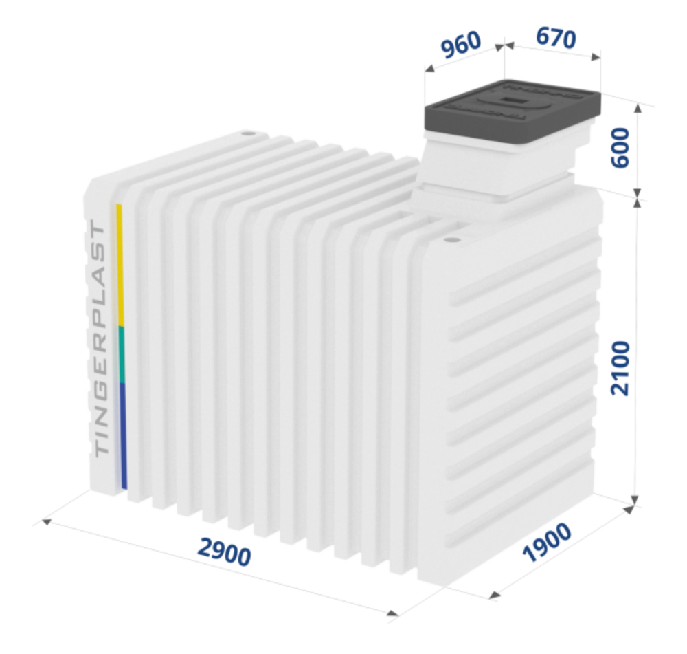 Погреб пластиковый Tingard Optimum XL
