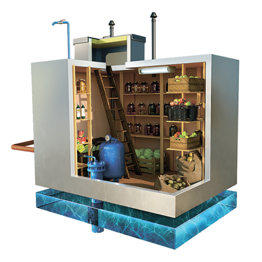 Кессон-погреб Уралец-10