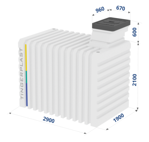 Погреб пластиковый Tingard Optimum XL