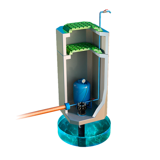 Кессон Урал-К 1000 утепленный