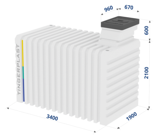 Погреб пластиковый Tingard Optimum XXL