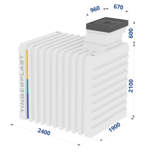 Погреб пластиковый Tingard Optimum L