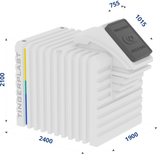 Погреб пластиковый Tingard Prestige L