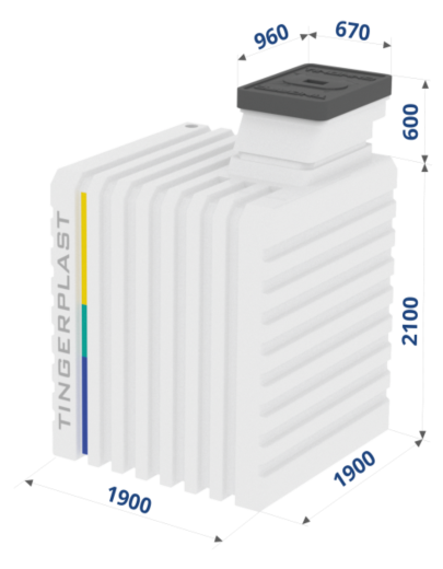 Погреб пластиковый Tingard Optimum M