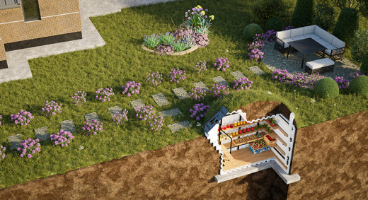 Погреб пластиковый Tingard Optimum XL