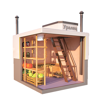 Погреб Уралец-10 базовый