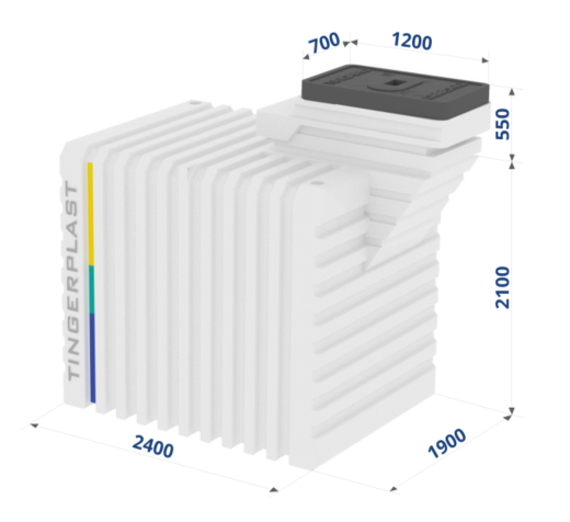 Погреб пластиковый Tingard Comfort L